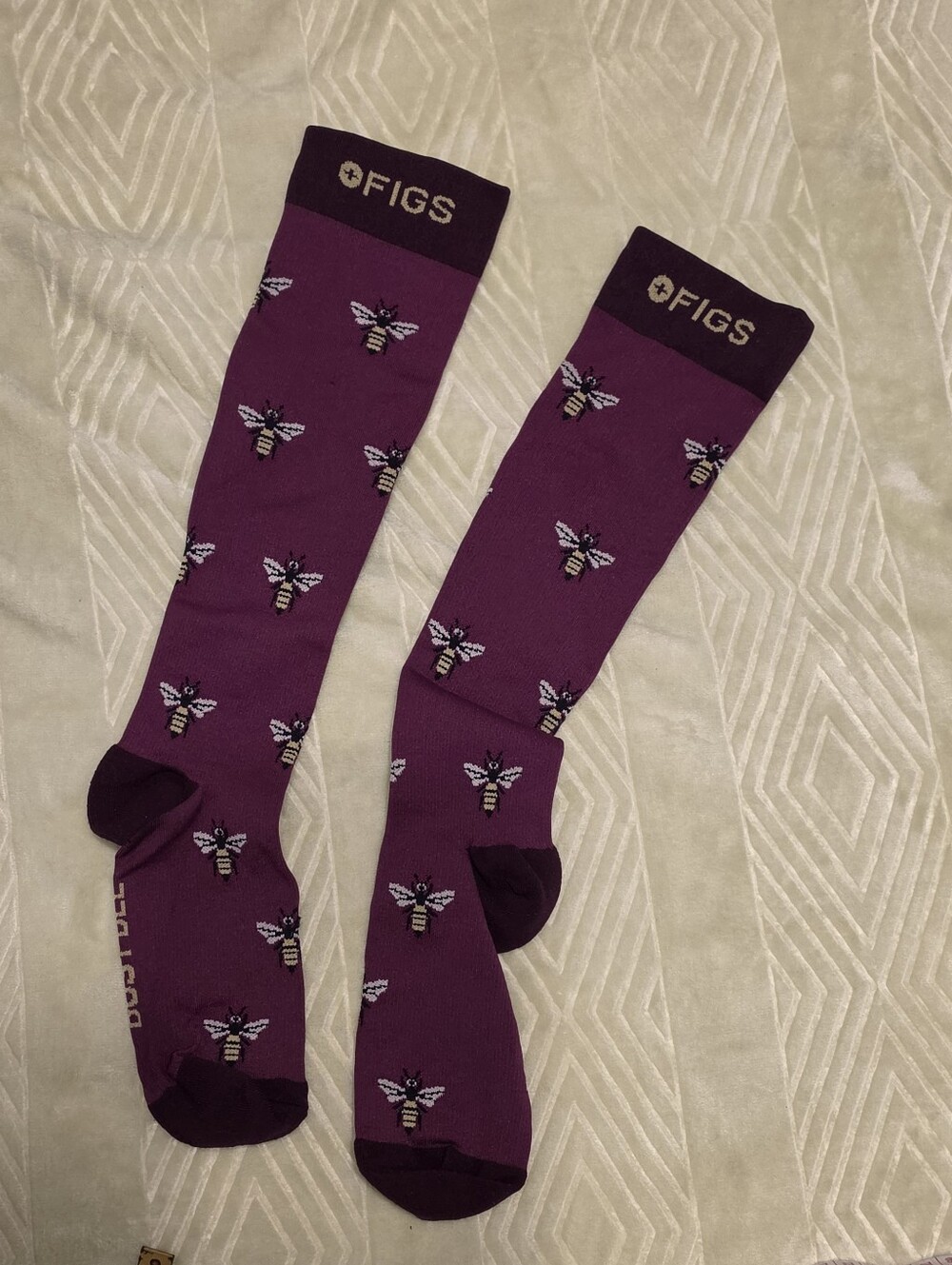 New Figs Compression Socks Busy Bee